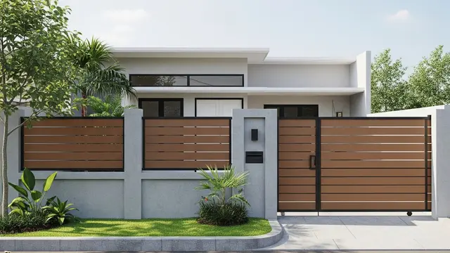 6 Desain Pagar Rumah Tanpa Celah agar Aman dari Penyusup, Minimalis untuk Privasi