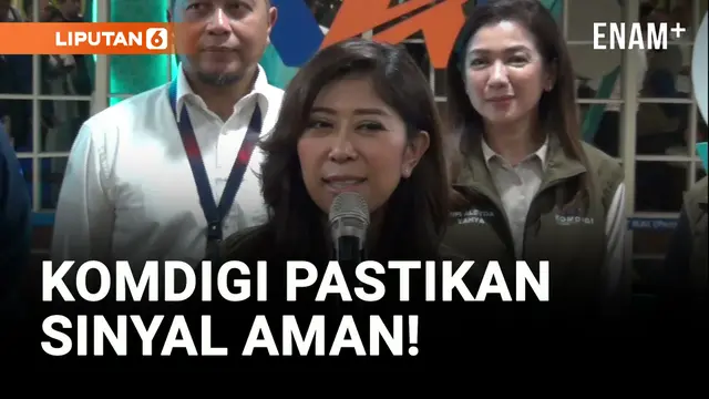 VIDEO: Meutya Hafid Sidak ke Stasiun Gambir, Pastikan Sinyal Aman saat Mudik Lebaran