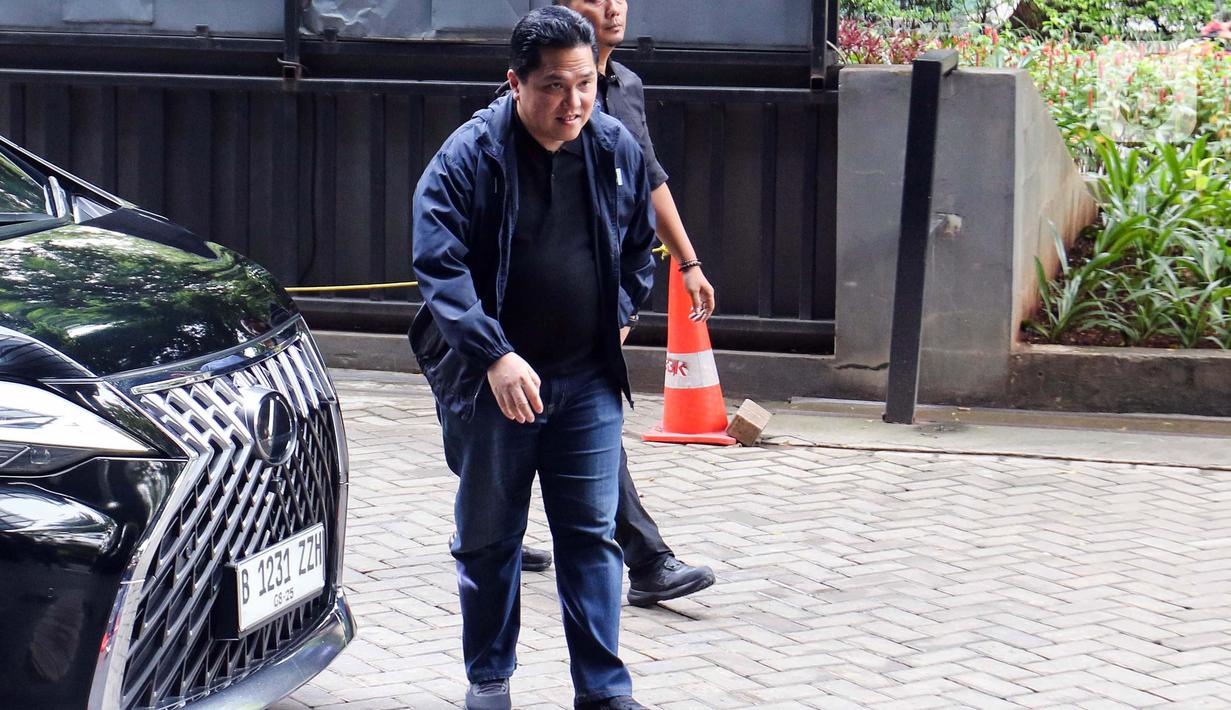 Erick Thohir mengklaim kehadiran Emil Audero diperlukan untuk memberi persaingan bagi Maarten Paes yang selama ini tampil sensasional di bawah mistar gawang timnas Indonesia. (Liputan6.com/Herman Zakharia)