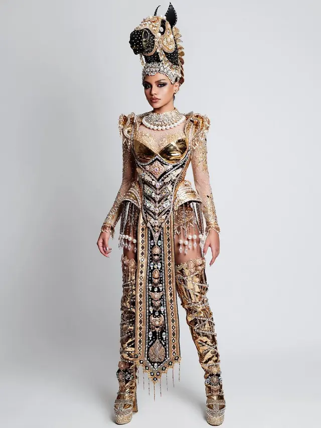 Raih Penghargaan Best National Costume 2021, Ini 4 Fakta Tentang Kostum Jihane Almira