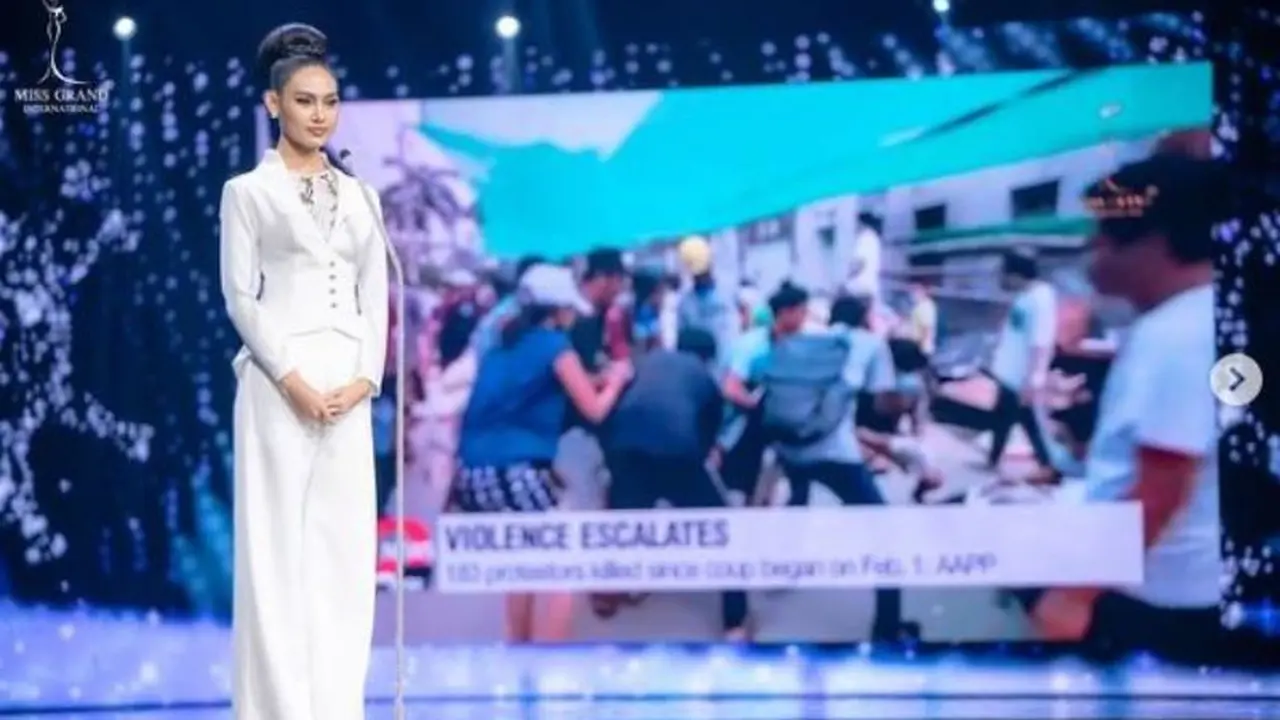 Miss Grand International 2020 dari Myanmar, Han Lay