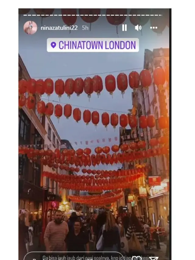 8 Potret Liburan Nina Zatulini dan Suami di London, Seru Banget