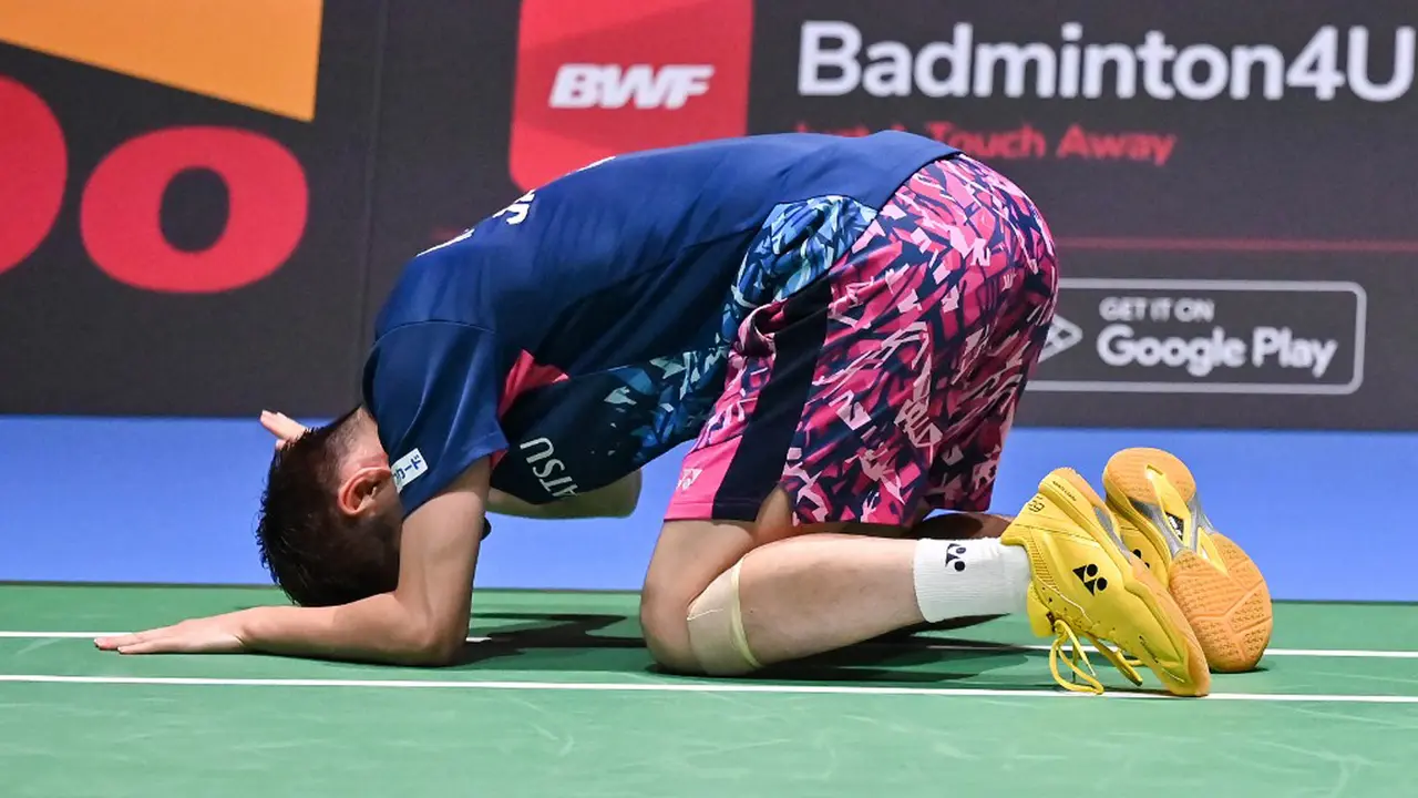 Anthony Sinisuka Ginting Vs Kanta Tsuneyama di Japan Open 2023