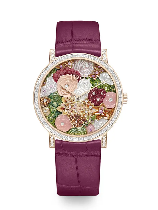 Koleksi Terbaru Piaget, Jam Tangan dan Cincin Bertabur Ukiran Mawar yang Mewah