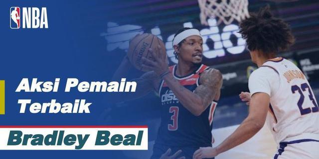 VIDEO Pemain Terbaik NBA Hari Ini: Bintang Washington Wizards, Bradley Beal saat Taklukkan Phoenix Suns