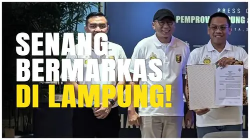 VIDEO: Gubernur Lampung Bangga! Bhayangkara FC Kini Punya Kandang di Lampung!