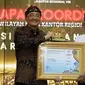 Wakil Wali Kota Tarakan, Effendhi Djuprianto saat menerima BKN Award. (Foto: Istimewa)