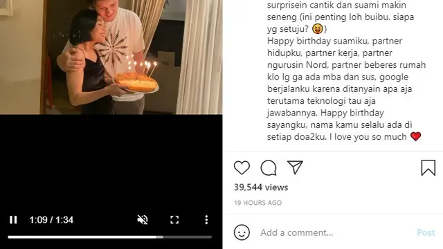 Rinni Wulandari - Jevin Julian (Foto: Instagram/@rinni_w)