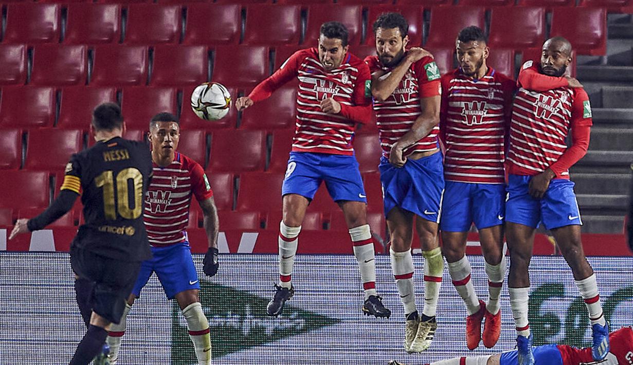 FOTO: Lumat Granada, Barcelona Amankan Tiket Semifinal ...