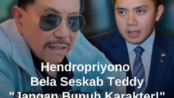 Hendropriyono Jenderal Intelijen Darah Kopassus Bela Seskab Teddy: Jangan Bunuh Karakter!