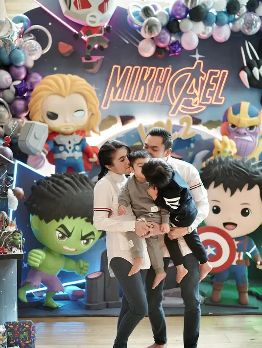 Ultah Mikhael Moeis Anak Sandra Dewi (Instagram/sandradewi88)