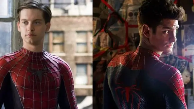 Tobey Maguire dan Andrew Garfield