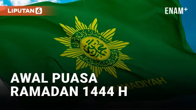 Muhammadiyah Tetapkan Awal Puasa Ramadan 1444 H