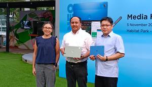 Media hands-on Motorola Moto Pad 60 Neo di Jakarta. (Liputan6.com/Arief Ferdian Maulana)