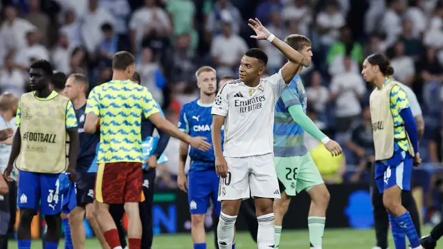 Dua Gol Kylian Mbappe Pastikan Tiga Poin Pertama Real Madrid di Liga Champions 2025/2026