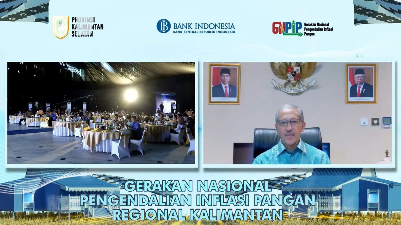 Bank Indonesia bersama Tim Pengendalian Inflasi Daerah (TPID) Provinsi se-Kalimantan melaksanakan kegiatan Gerakan Nasional Pengendalian Inflasi Pangan (GNPIP) Regional Kalimantan