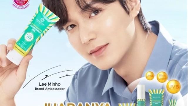 produk kolaborasi Sun Care Series X Lee Min Ho (https://www.instagram.com/p/Cbevk8WrJ0B/)