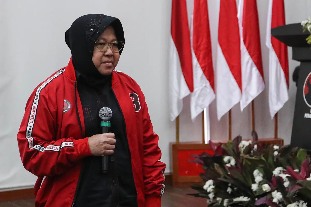 Megawati Resmi Lantik Risma