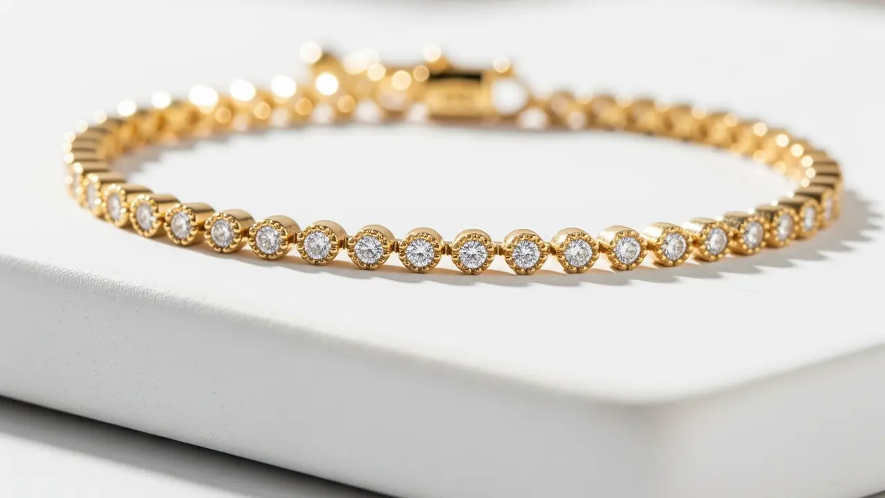 9 Model Gelang Emas 18K Kilau Natural dan Elegan, Tak Lekang oleh Waktu