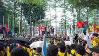 Mahasiswa Demo Hardiknas di Depan kantor Kemdiktisaintek, Bawa Persoalan Pendidikan