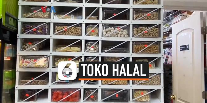 VIDEO: Stok Kebutuhan Ramadan di Toko-Toko Halal AS