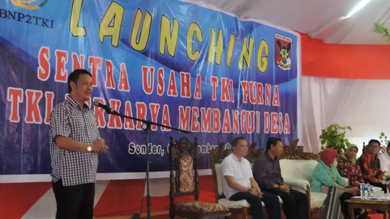 BNP2TKI Resmikan Sentra Usaha Produktif TKI Purna di Minahasa.