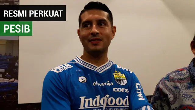 VIDEO: Esteban Vizcarra Resmi Perkuat Persib Bandung