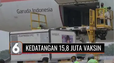 Pemerintah Indonesia kembali kedatangan 15,2 juta dosis vaksin Astrazeneca dan Sinovac di Bandara Soekarno Hatta pada Senin (30/8) siang. Hal ini merupakan upaya pemerintah dalam mempercepat dan memperluas program vaksinasi.