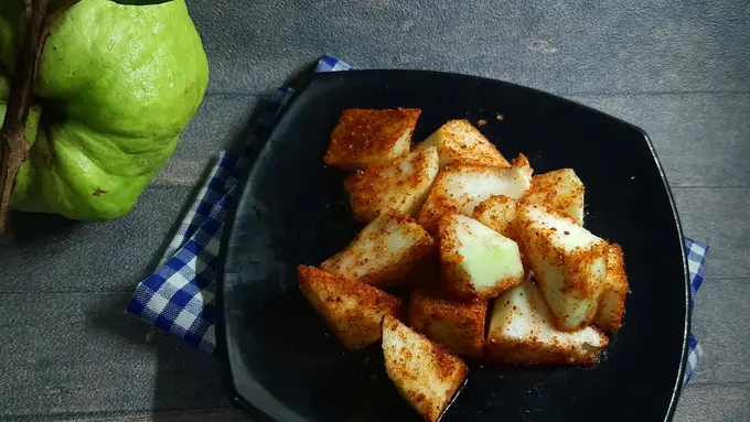 resep jambu kristal pedas manis