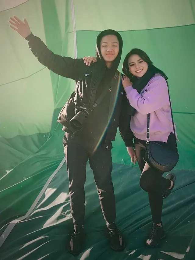 [Fimela] Aurel Hermansyah dan Azriel Hermansyah
