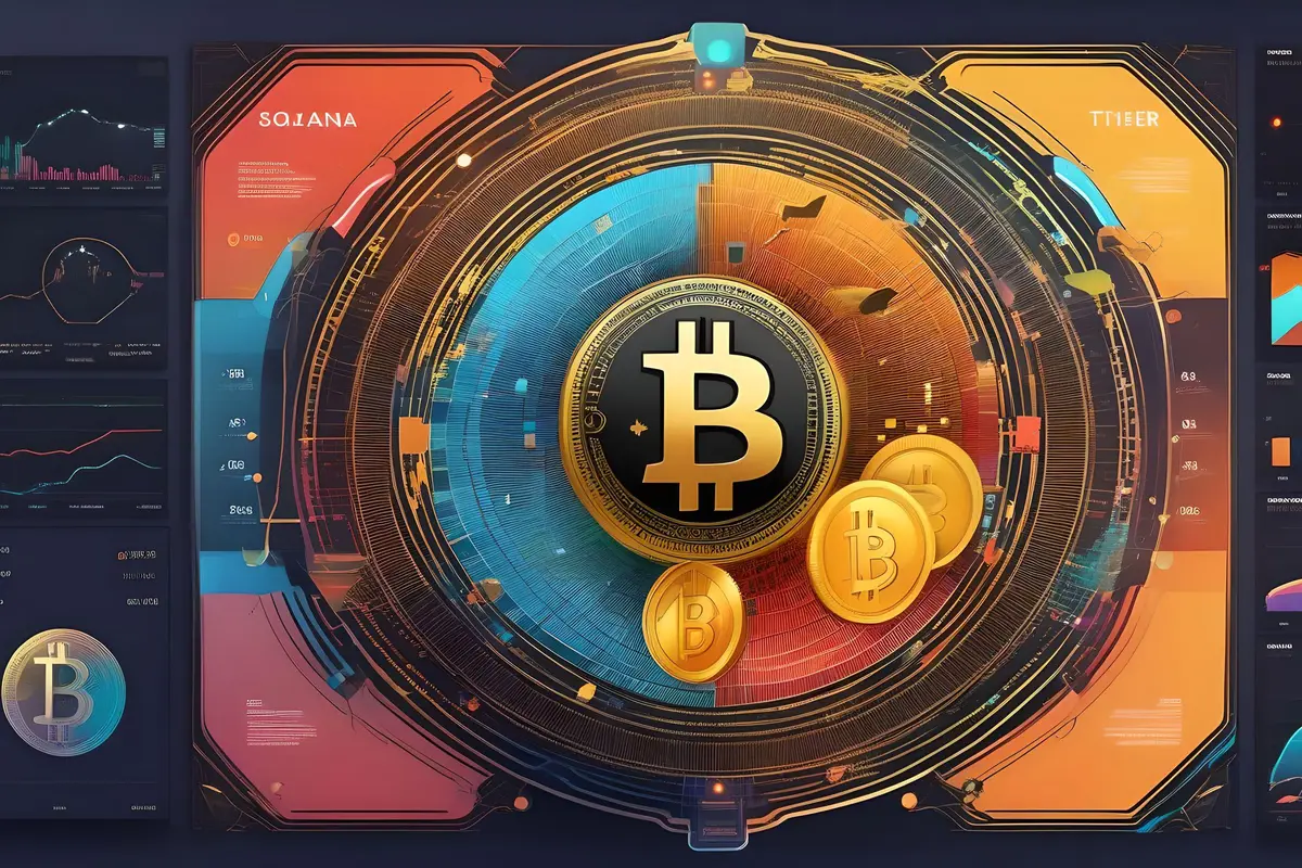 Ilustrasi harga kripto (Foto By AI)