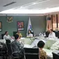 Putri Otonomi Indonesia (POI) 2023 Elisha Lumintang hadir di Kantor Kementerian Investasi/Badan Koordinasi Penanaman Modal (BKPM) untuk mendapatkan pengalaman menjabat sebagai Menteri Investasi/Kepala BKPM selama sehari pada Senin (11/9/2023). (Istimewa)