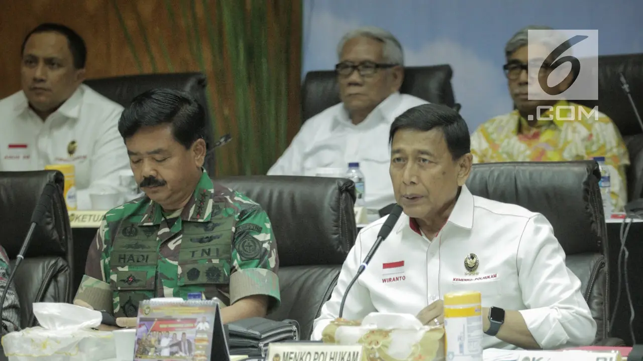 Rapat Kesiapan Akhir Pengamanan Pemilu 2019