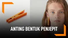 Anting Bentuk Penjepit Jemuran Ini Harganya Fantastis