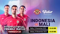 Indonesia U-22 Akan Hadapi Mali, Cek Jadwal dan Live Streaming