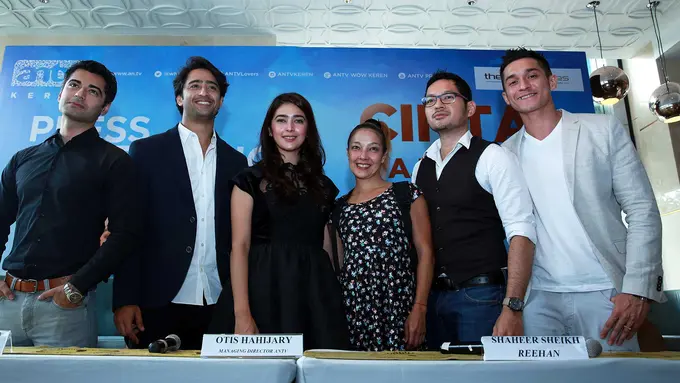 [Bintang] Preskon sinetron Cinta Di Langit Taj Mahal 