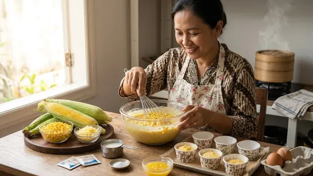 Cara Membuat Roti Kukus Jagung Manis Sederhana