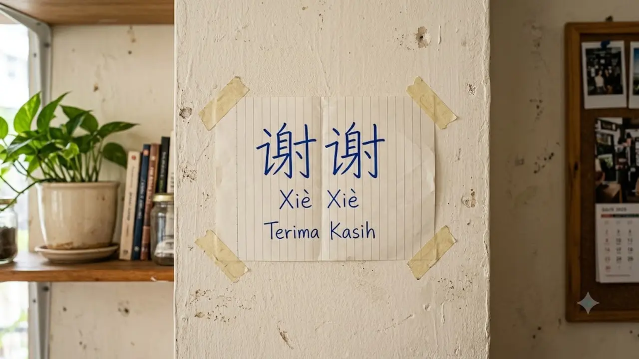 Cara Mengucapkan Terima Kasih dalam Bahasa Cina