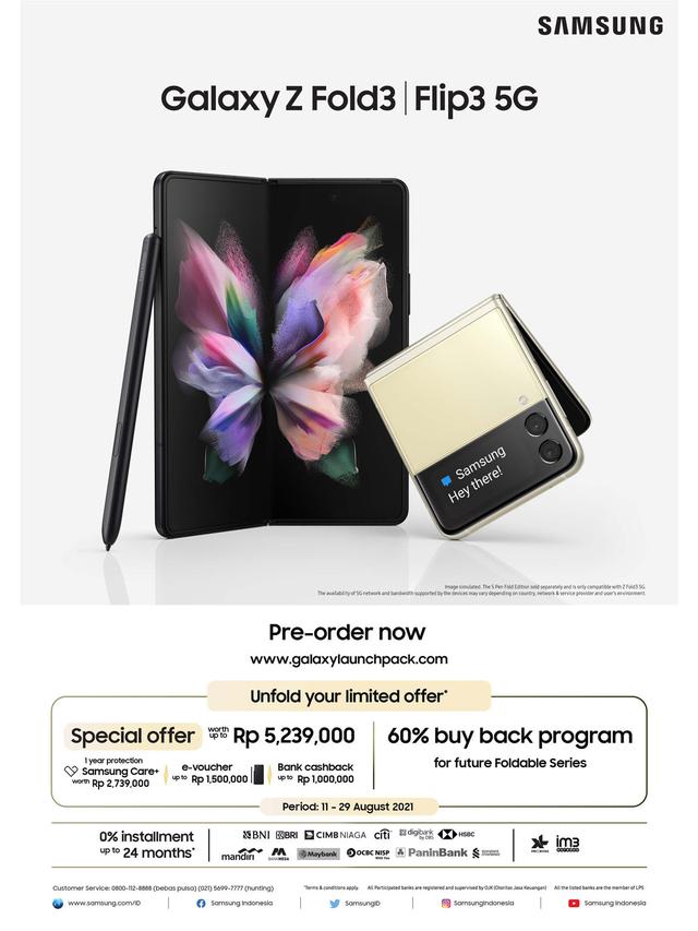 3 Inovasi di Samsung Galaxy Z Fold3 5G Bikin Pengalaman Entertainment dan Produktivitas semakin Tak Terbatas