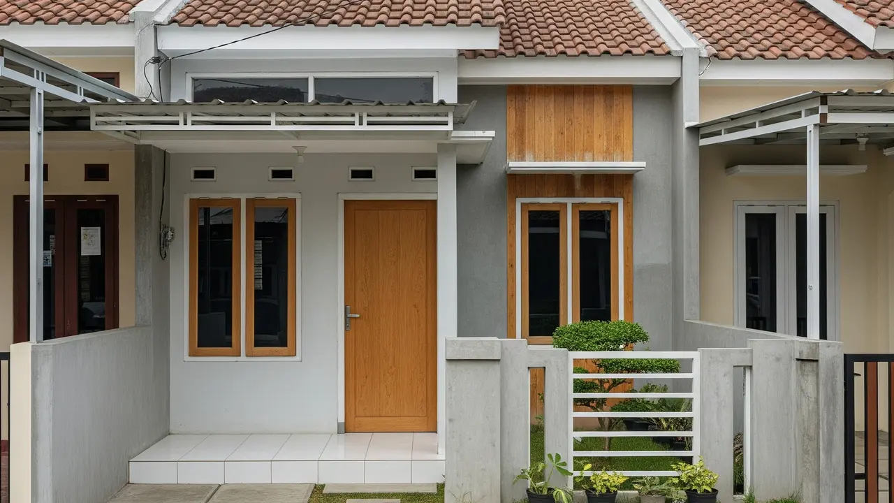 Rumah Tipe 36 Sederhana Tapi Tampak Mewah