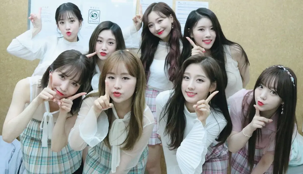 Para personel Lovelyz tak punya resep khusus untuk melakukan diet. Mereka hanya berlatih 6 jam dalam sehari dan nyaris tidak makan apapun. (Foto: koreaboo.com)