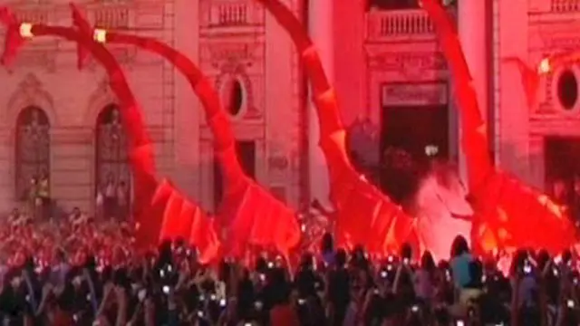Festival Jerapah di Liburan Tahun Baru Chili