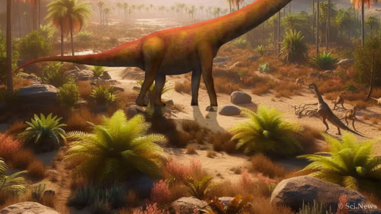 Temuan Spesies Baru Titanosaurus di China yang Hidup di Zaman Kapur