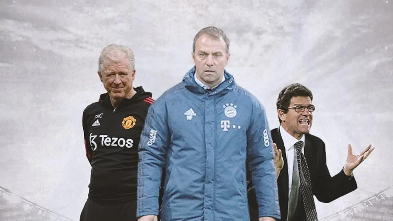 Ilustrasi - Steve McClaren, Hansi Flick, Fabio Capello