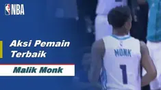 Berita Video Malik Monk curi perhatian saat Hornets kalahkan Sacramento Kings di NBA, 110-102
