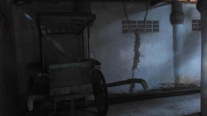 Suasana di kompleks pemakaman Datuk Banjir di Kawasan Lubang Buaya, Jakarta Timur.