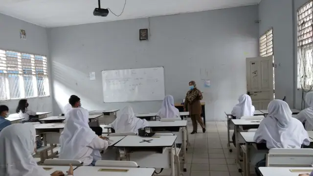 168 sekolah tingkat SMP di Tangsel mulai menggelar PTM terbatas