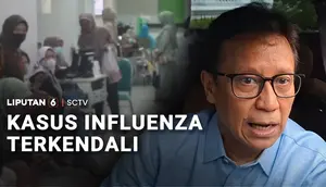 Influenza di Indonesia Masih Terkendali, Kasus Terbanyak Terdeteksi di Tiga Wilayah