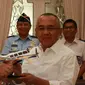 Kepala BPSDMP Wahju Satrio Utomo saat membuka diklat Basic Aviation Security (Basic AVSEC) STPI di Riau.