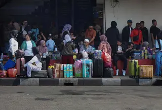 Kepala Terminal Kampung Rambutan, Revi Zulkarnain mengatakan Rabu (18/3/2026) termasuk salah satu puncak mudik Lebaran 2026.